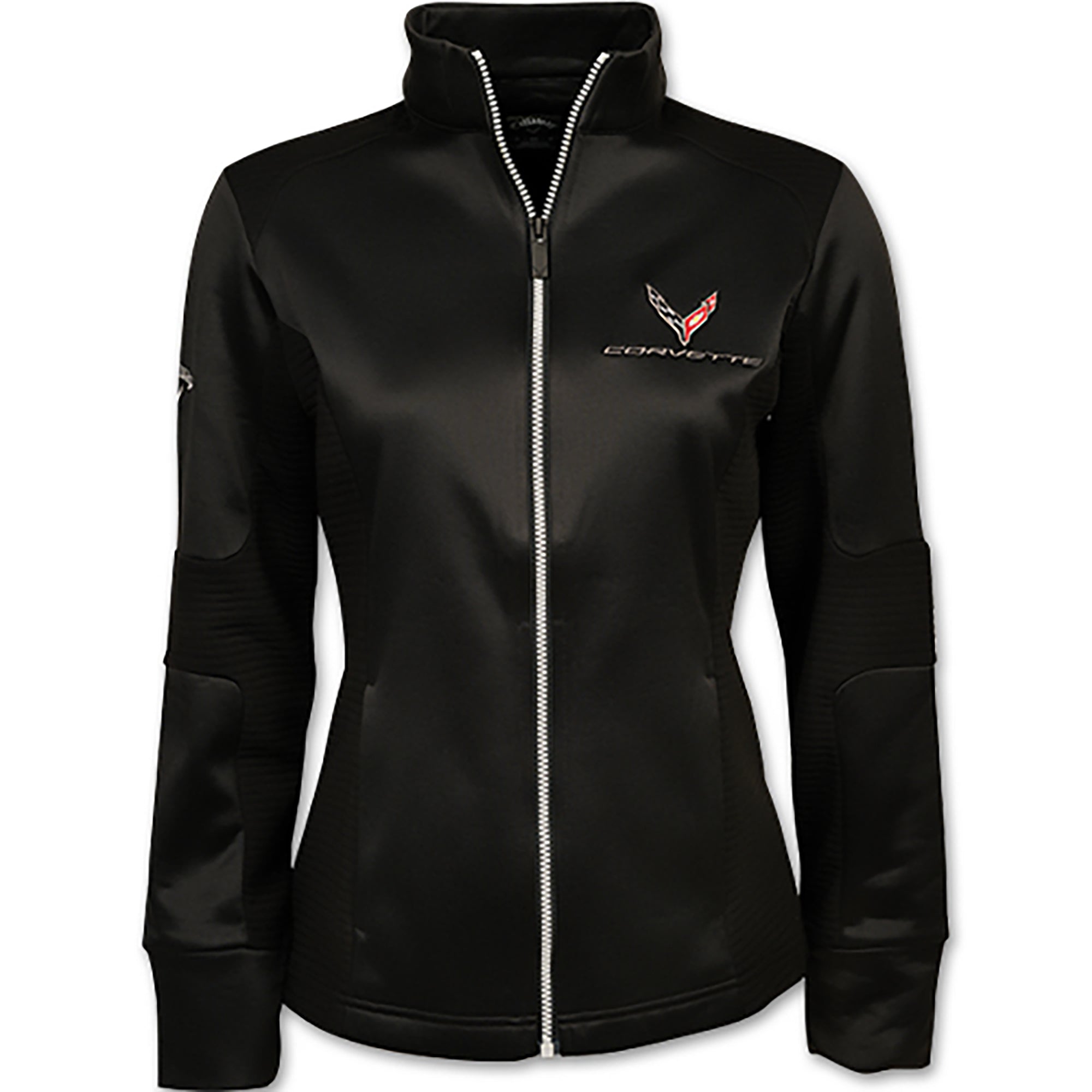 Ladies' 2020 Corvette Callaway Zip-Up Jacket - Vette1 - C8 Ladies' Outerwear