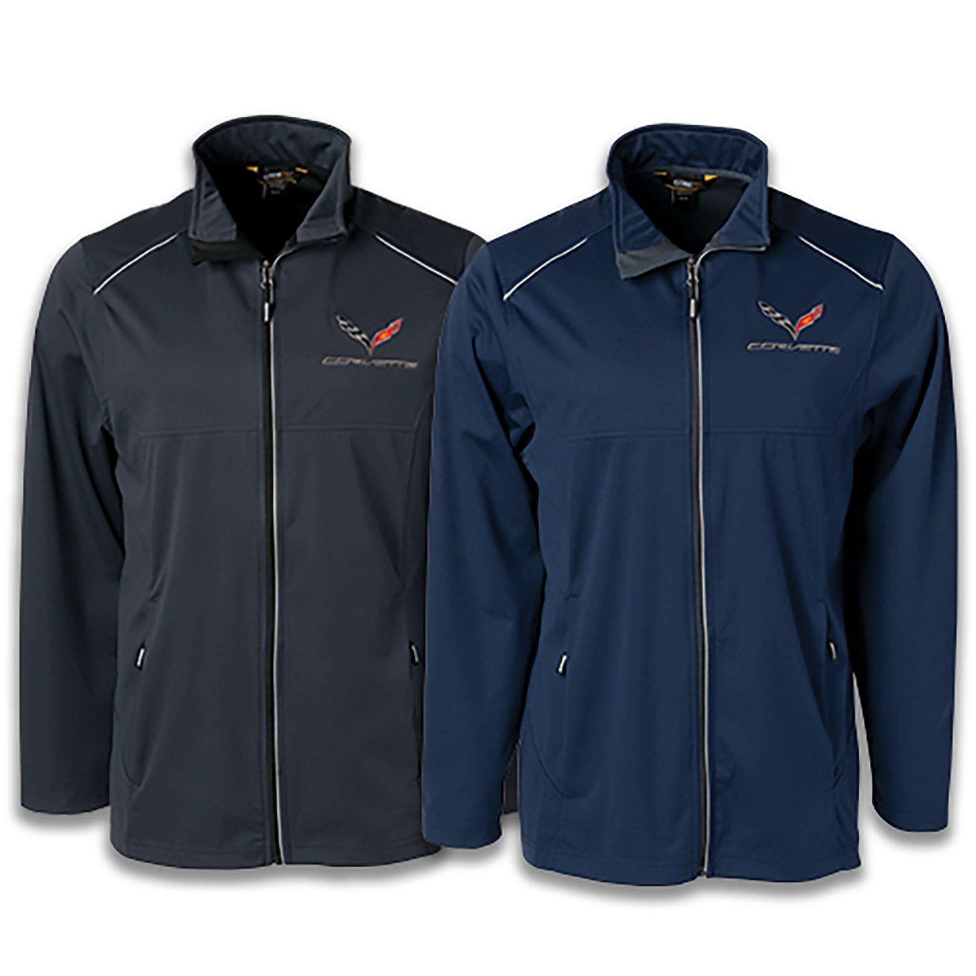 Men's C7 Corvette Lite Three Layer Jacket - Vette1 - C7 Men's Outerwear