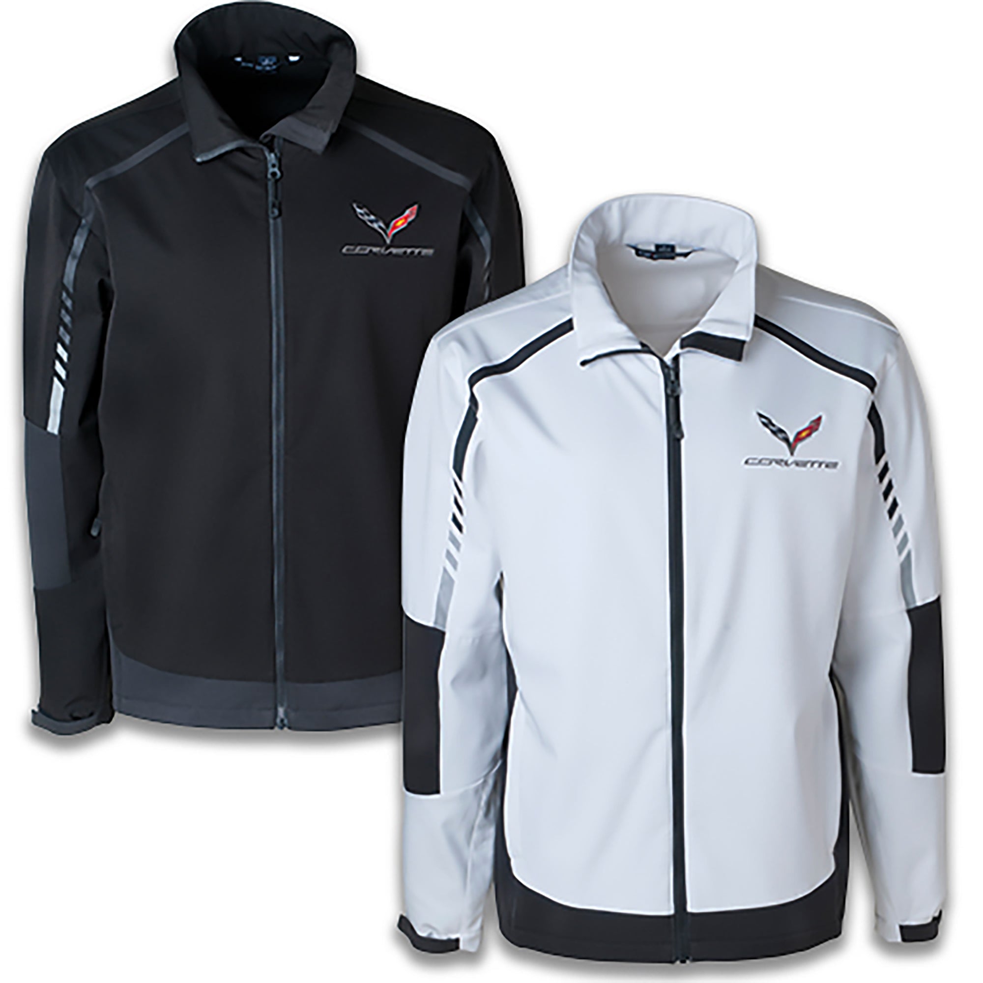 Men's C7 Corvette Embark Soft Shell Jacket - Vette1 - C7 Men's Outerwear