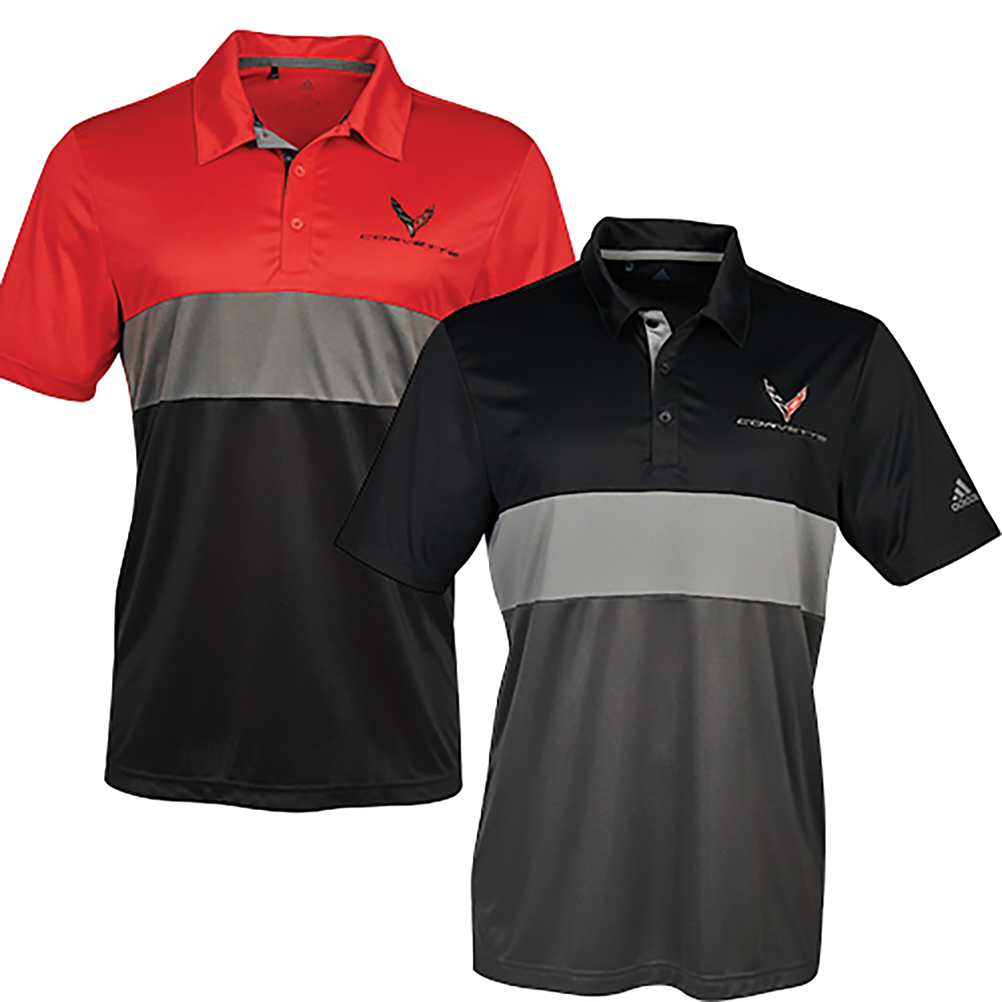 Men's 2020 Corvette Sport Shirt - Vette1 - C8 Men's Polo Shirts