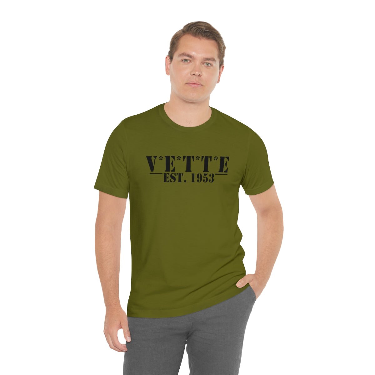 V*E*T*T*E Army T-Shirt - Vette1 - Misc. Men's T-Shirts