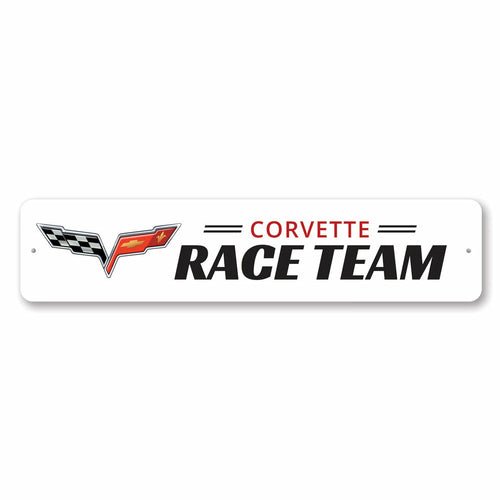 Corvette C6 Race Team Sign - Vette1 - C6 Signs