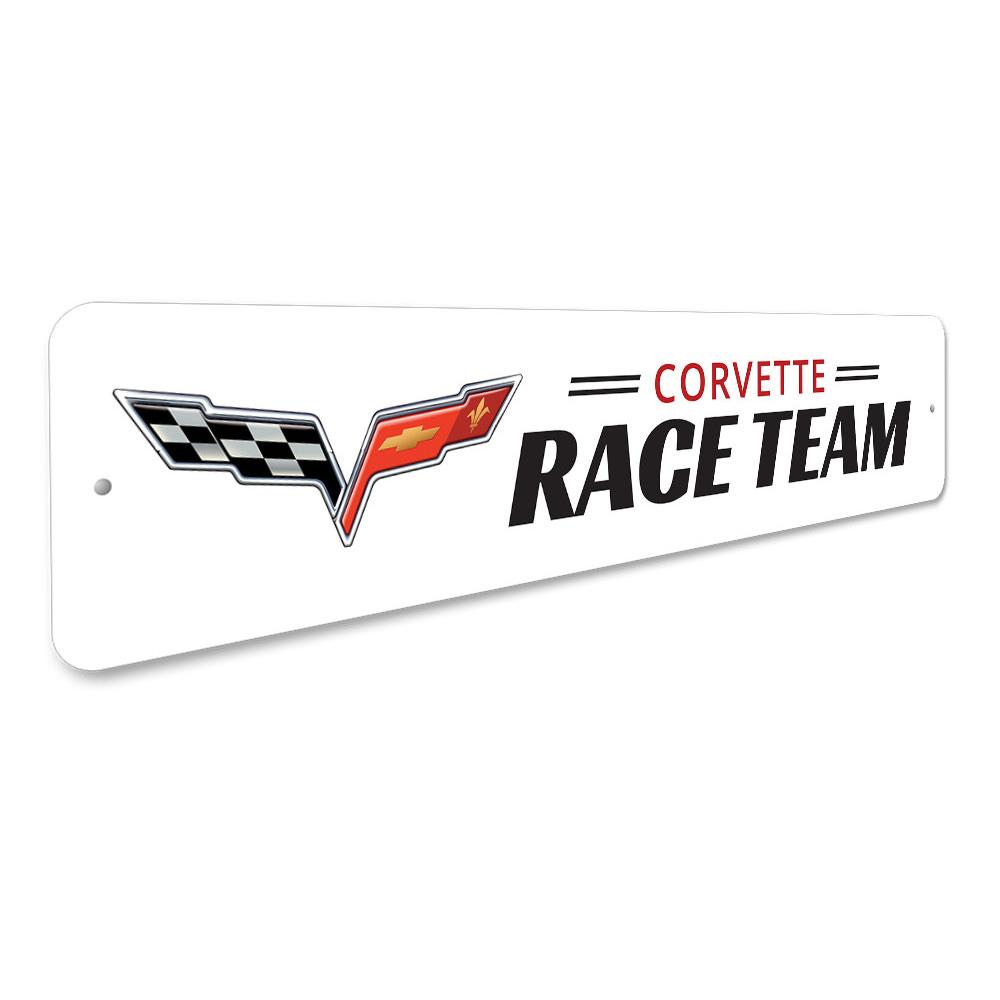 Corvette C6 Race Team Sign - Vette1 - C6 Signs