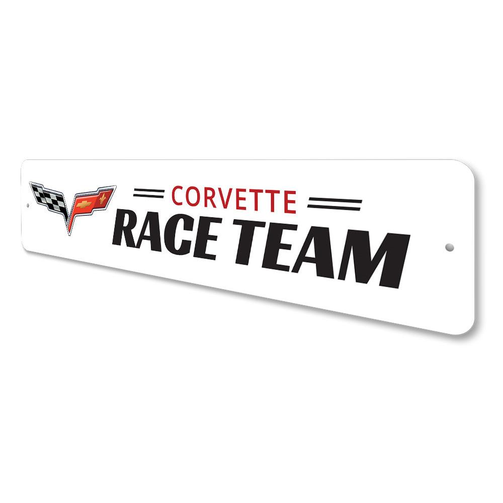 Corvette C6 Race Team Sign - Vette1 - C6 Signs