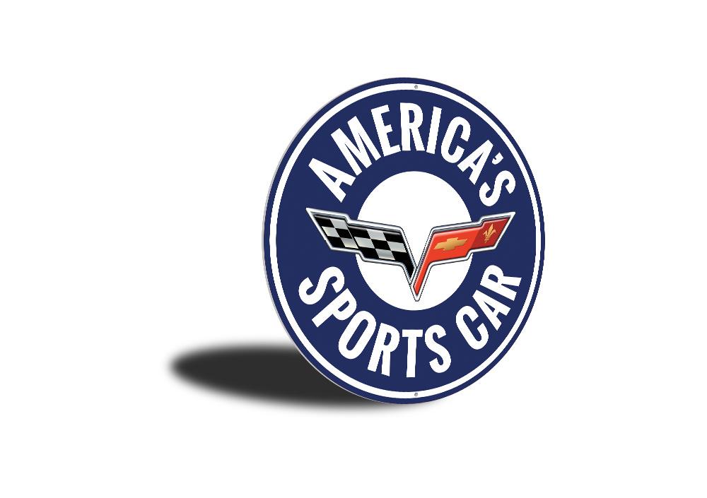 America's Sports Car - C6 Corvette Sign - Vette1 - C6 Signs