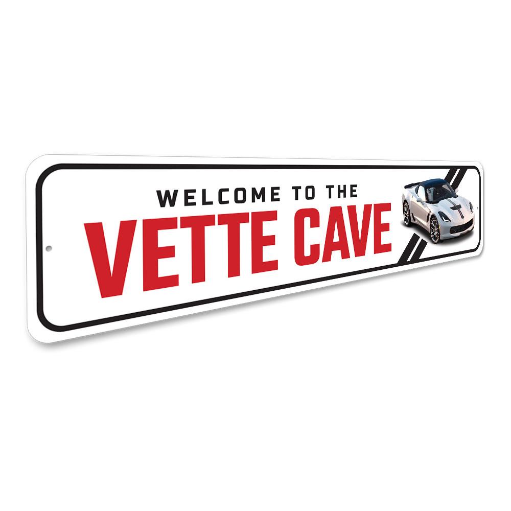 Vette Cave Chevy Corvette C7 Sign - Vette1 - C7 Signs