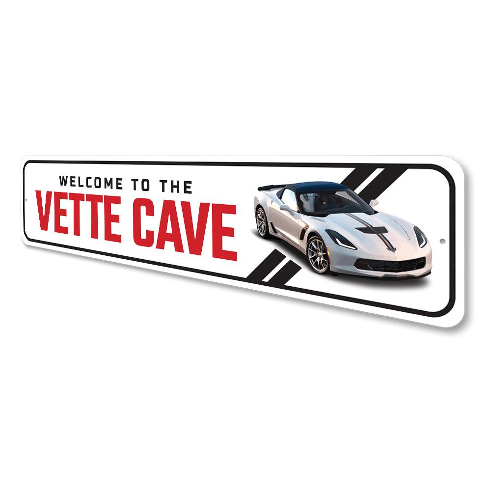 Vette Cave Chevy Corvette C7 Sign - Vette1 - C7 Signs