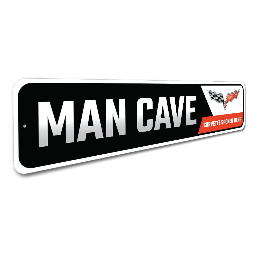 Man Cave Chevy Corvette C6 Sign - Vette1 - C6 Signs