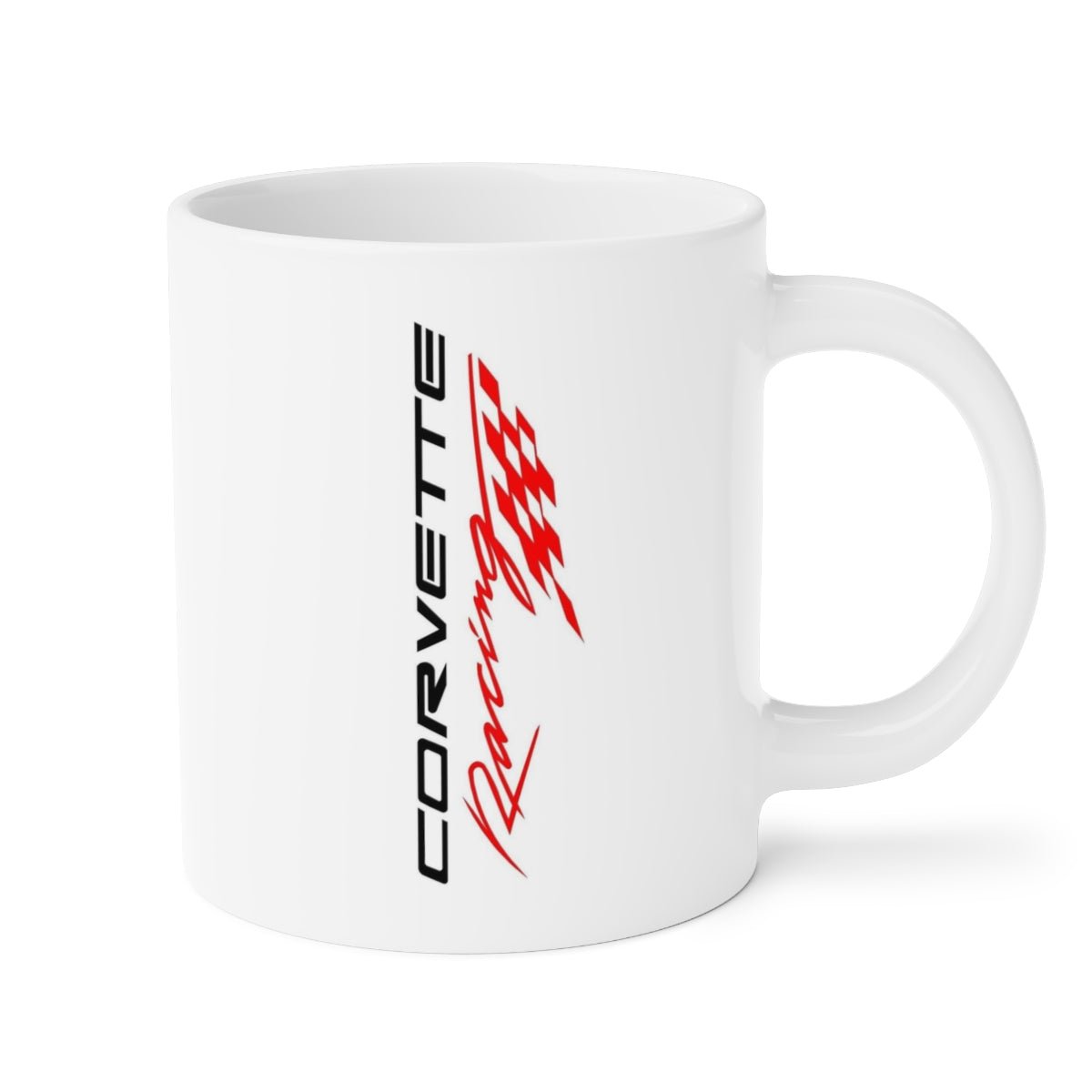 Corvette Racing White Ceramic Coffee Mug 11oz, 15oz, 20oz - Vette1 -