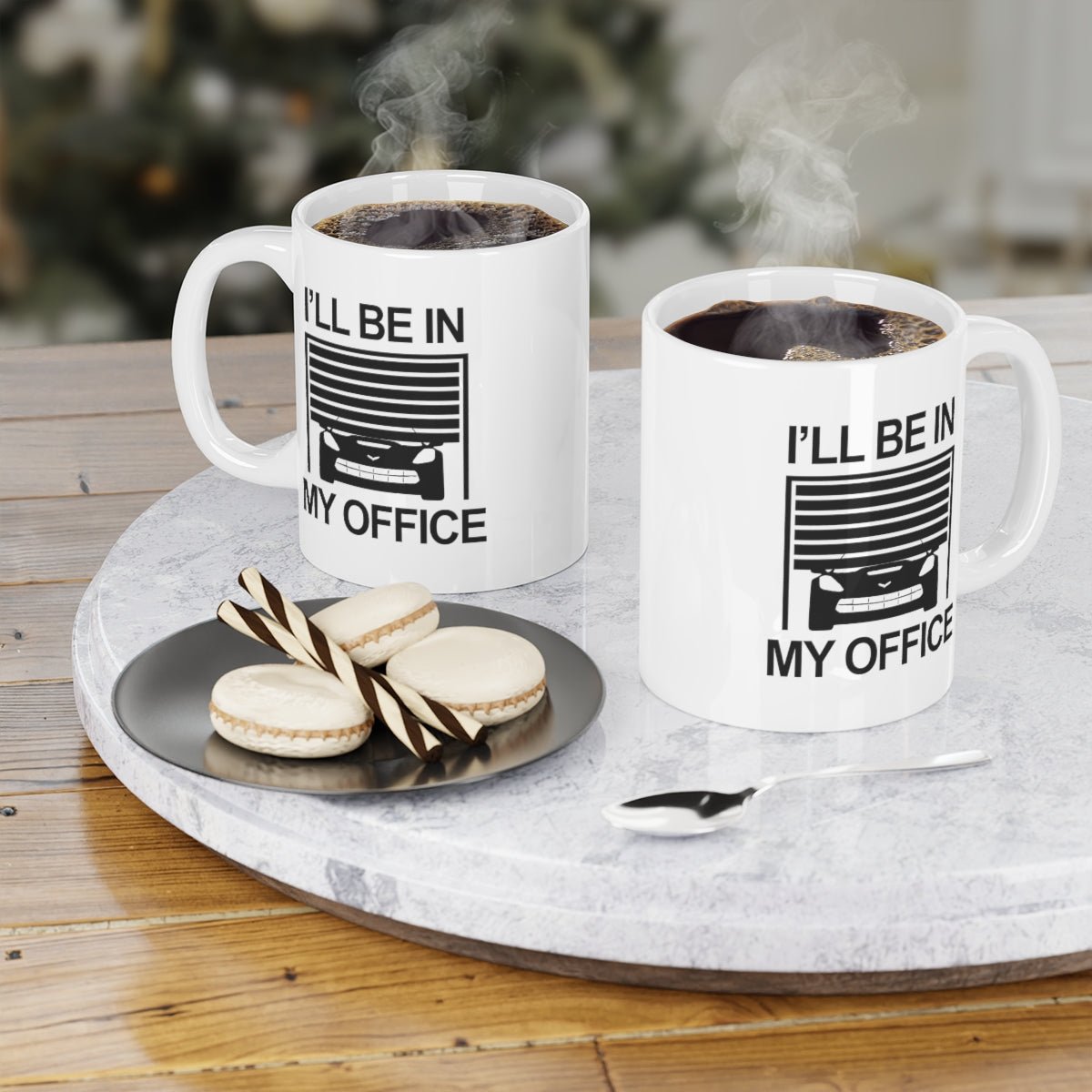 "I'll Be in my Office" Corvette Coffee Mug 11oz, 15oz, 20oz - Vette1 - Misc. Coffee Mugs