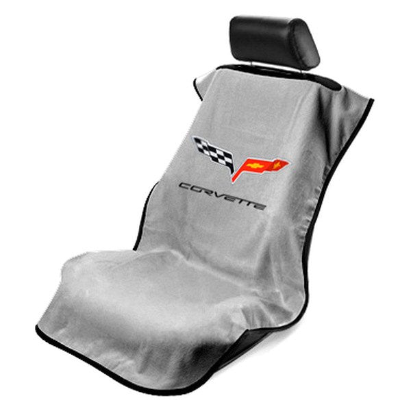 Seat Armour SA100COR6G Corvette C6 Grey Seat Cover - Vette1 - C6 Seat Cover