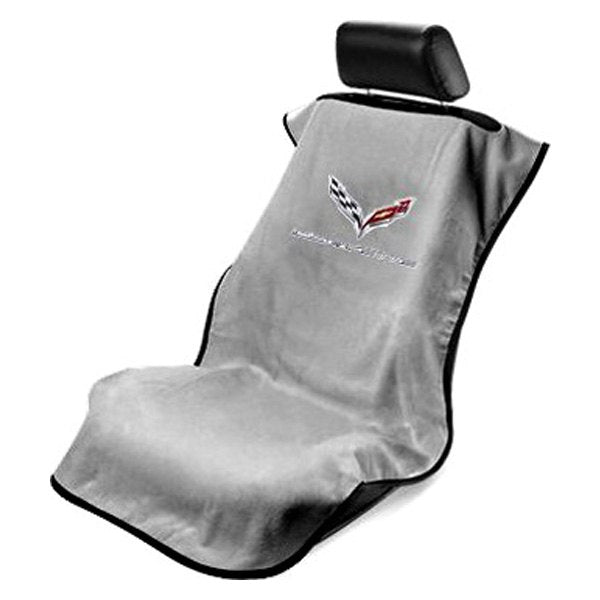 Seat Armour SA100COR7G Corvette C7 Grey Seat Cover - Vette1 - C7 Seat Cover