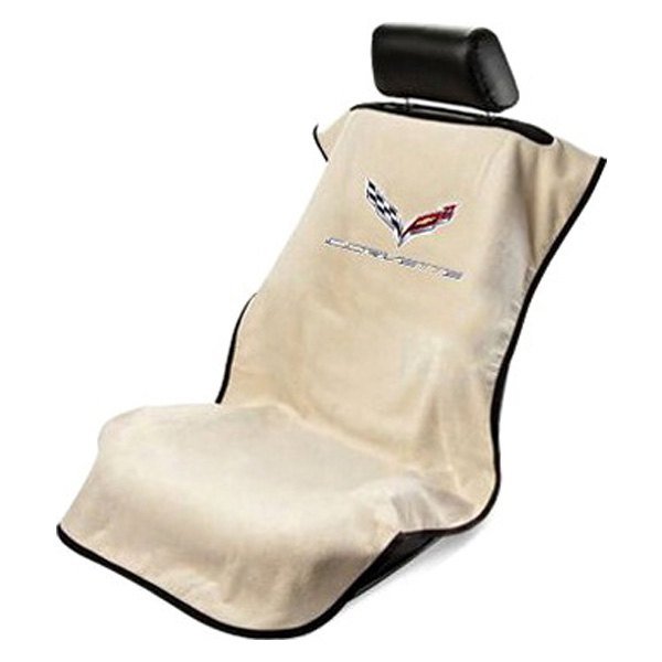 Seat Armour SA100COR7T Corvette C7 Tan Seat Cover - Vette1 - C7 Seat Cover