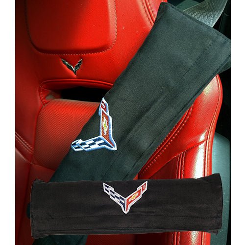 Corvette C8 Seat Belt Cover - Vette1 - C8 Seat Belt Covers