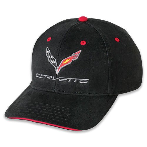 Corvette C7 Men's Premium Structured Cap - Vette1 - C7 Hats & Caps