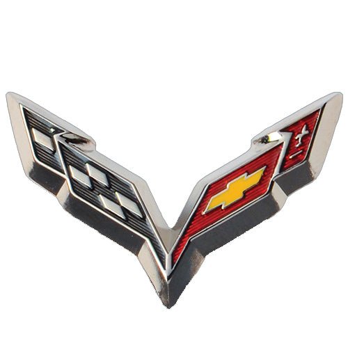 Corvette C7 Beveled Pin - Vette1 - C7 Lapel Pins