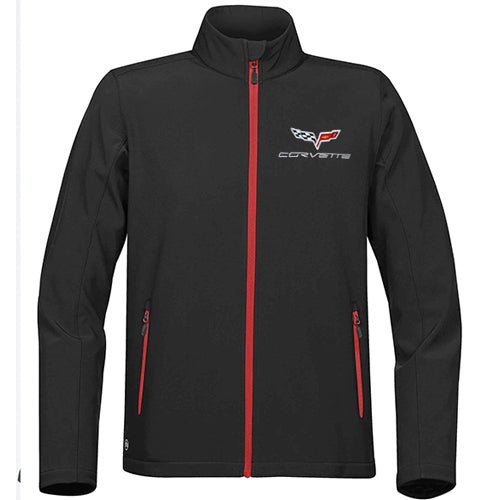 Corvette C6 Men's Matrix Soft Shell Jacket - Vette1 - C6 Men's Outerwear