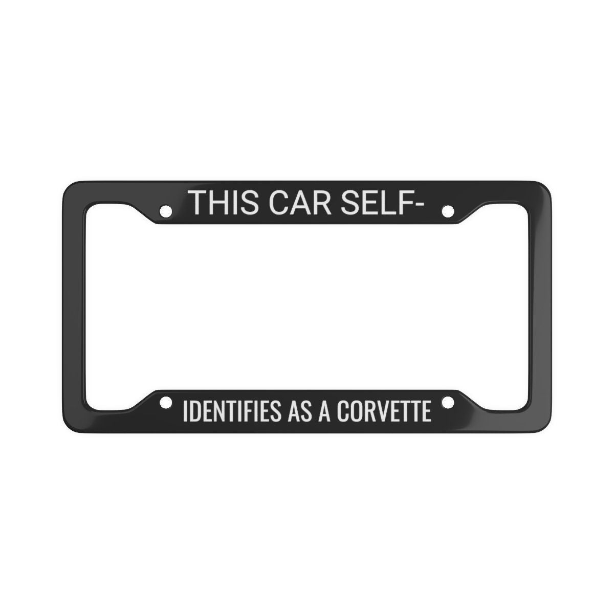 License Plate Frame - Vette1 - Misc. License Plate Frames