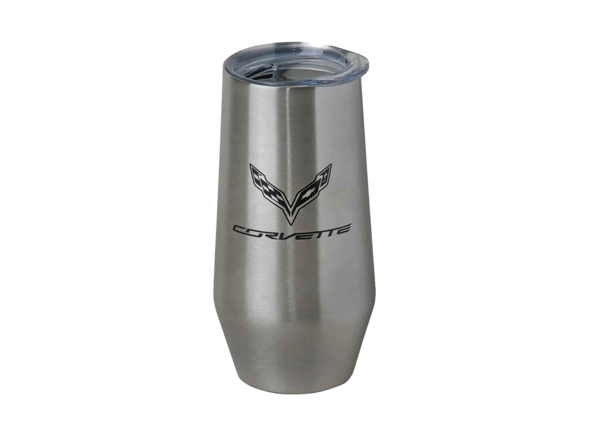 C7 Crossed Flags 20oz Polar Tumbler - Vette1 - C7 Travel Bottles